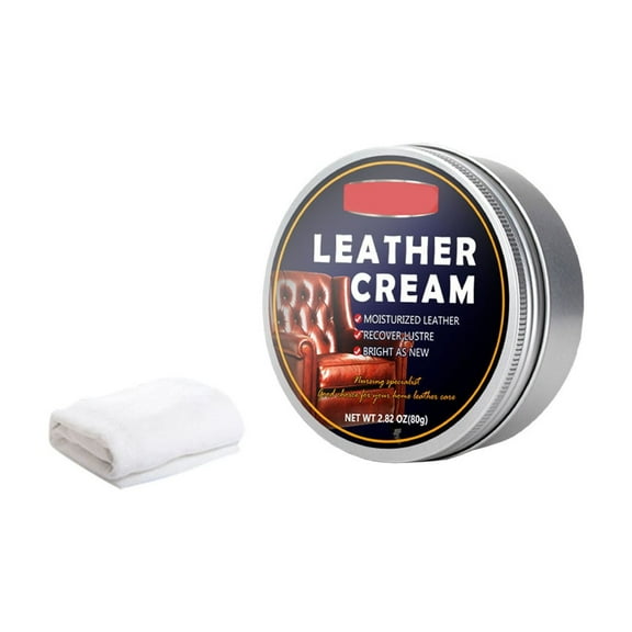 Williamweir Solid Leather Care Cream, Natural Ingredients For Safe Decontamination Polishing And Coloring Refurbishment, Easy To Use For Shoes Boots Sofas Jackets And More