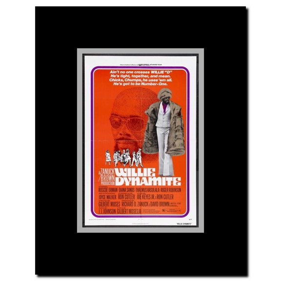 Willie Dynamite Framed Movie Poster