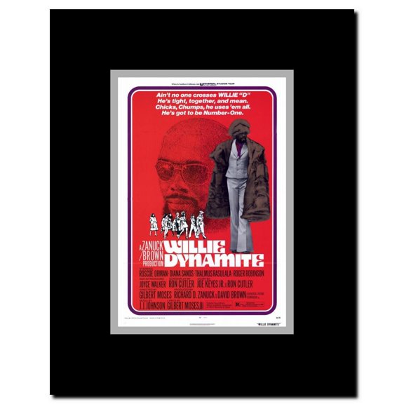 Willie Dynamite Framed Movie Poster