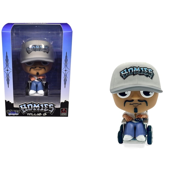 Willie G 4.5" Figure "Homies Big Headz" Series 5 Model by Homies