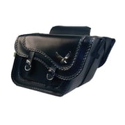 Willie & Max 58736-20 Black Magic Compact Slant & Super Slant Saddlebags