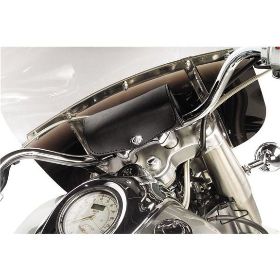 Willie & Max Universal Revolution Handlebar Bag (7.5 in L x 4 in W x 3 in H) - Black