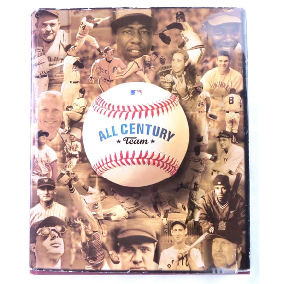 Willie Mays Signed Autographed Hardcover Book All-Century Team JSA AI03078