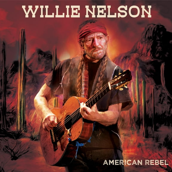 Willie Nelson - American Rebel - RED MARBLE - Music & Performance - Vinyl