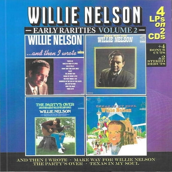 Willie Nelson - Early Rarities, Vol. 2 - Music & Performance - CD