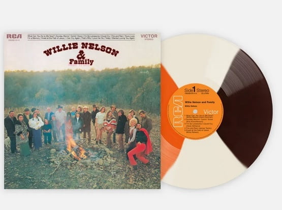 Willie Nelson - Willie Nelson & Family - 180-Gram 'Campfire Quad' Colored Vinyl - Music & Performance