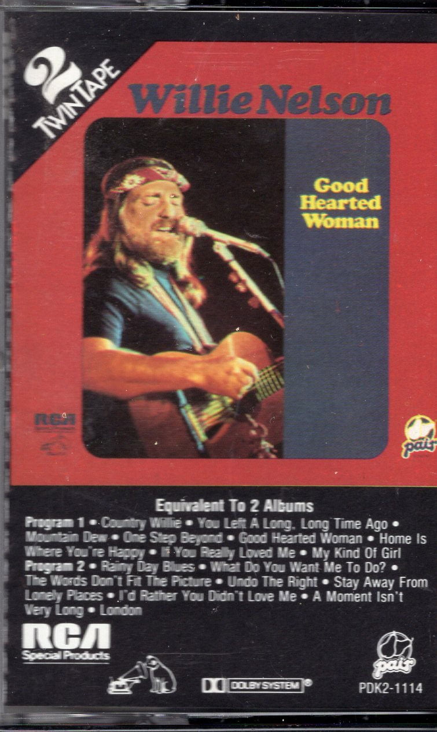 Willie Nelson - Good Hearted Woman - Classic Country - RCA (Cassette)