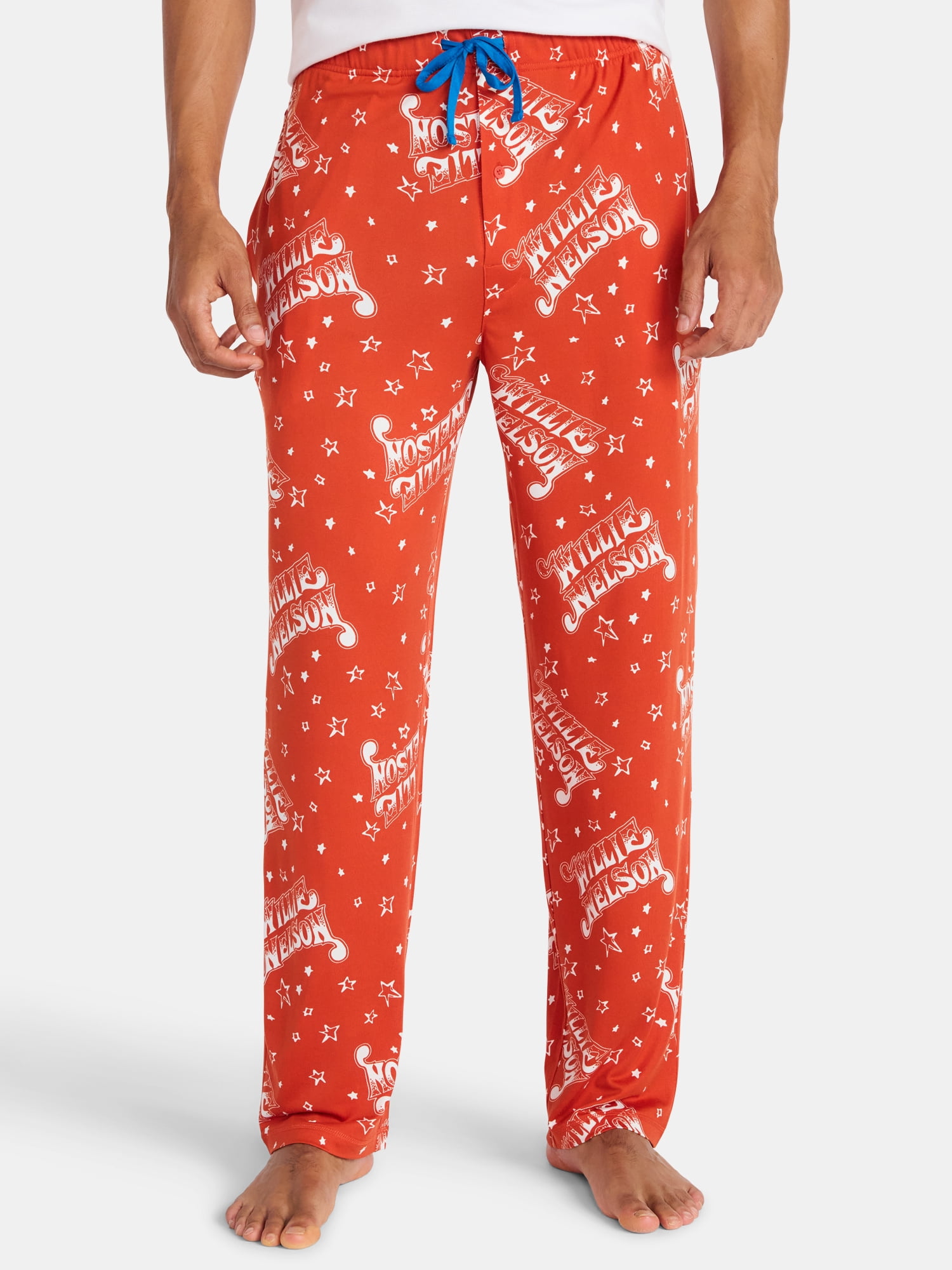 Willie Nelson Men's Graphic Sleep Pants, Sizes S-2XL