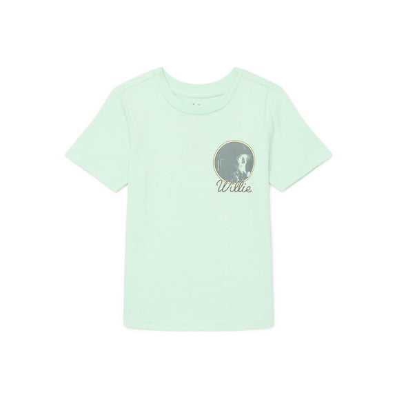 Willie Nelson Toddler Boys or Girls Music Tour Graphic T-Shirt, Sizes 12M-5T