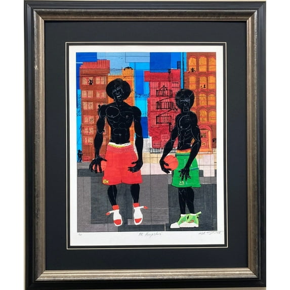 Willie Torbert "BK Hoop Stars" Hand Signed & # Black Art NEW Generic