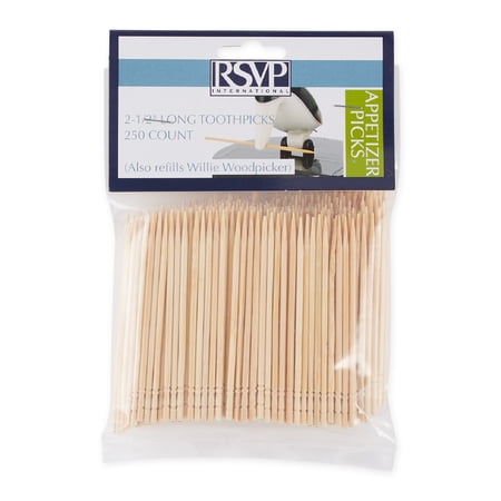 RSVP International Willie Replacement Picks - 250 Count