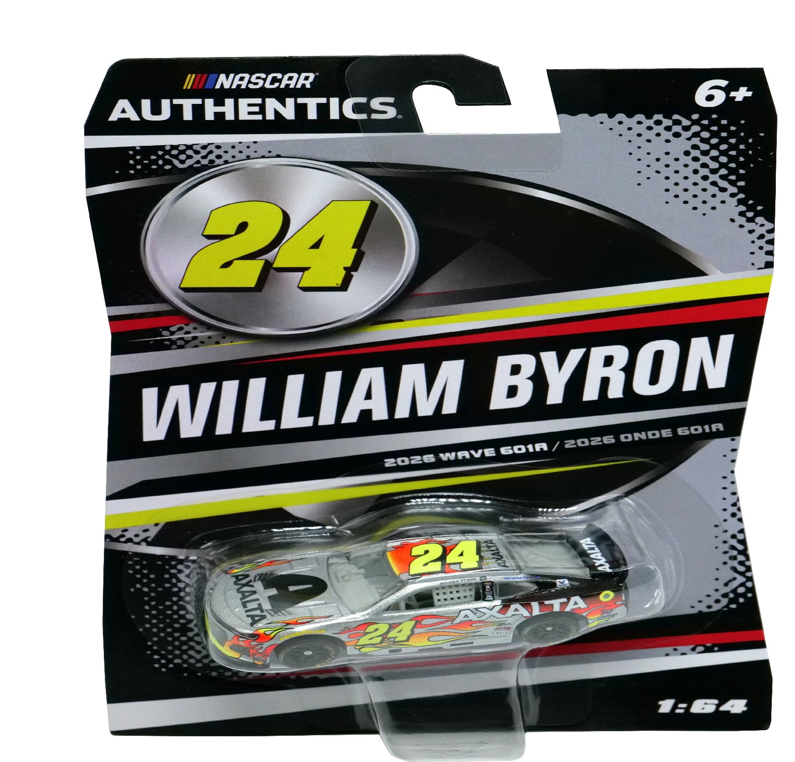 William Byron Axalta Throwback NASCAR Authentics Diecast Play Vehicle