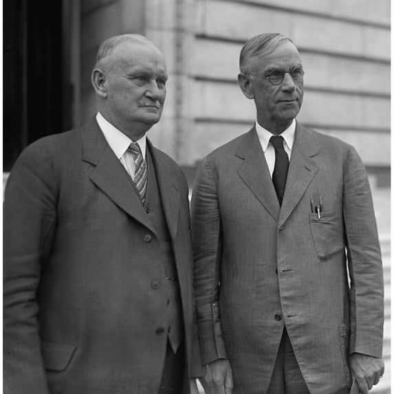 Willis C. Hawley And Reed Smoot History (18 x 24)