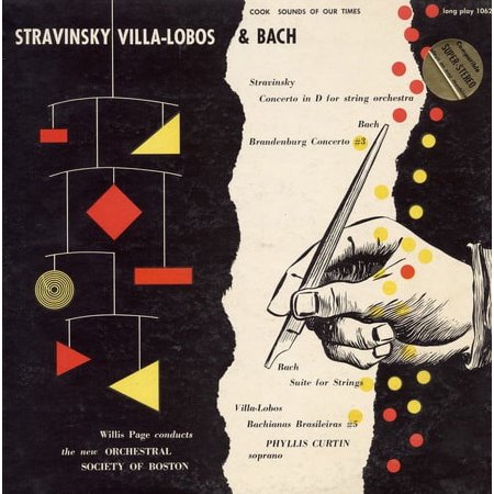 Willis Page - Stravinsky, Villa Lobos, and Bach - Music & Performance - CD