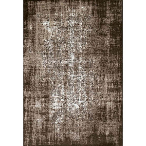 Williston Forge Seaver Dark Brown Area Rug