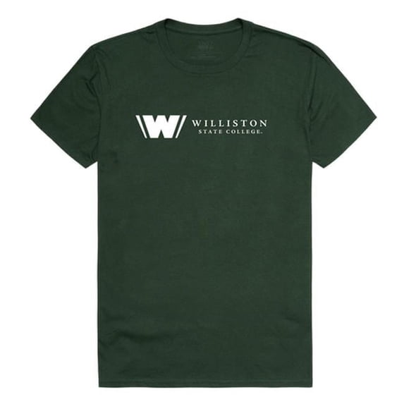 Williston State College Tetons Institutional T-Shirt, Forest Green - Medium