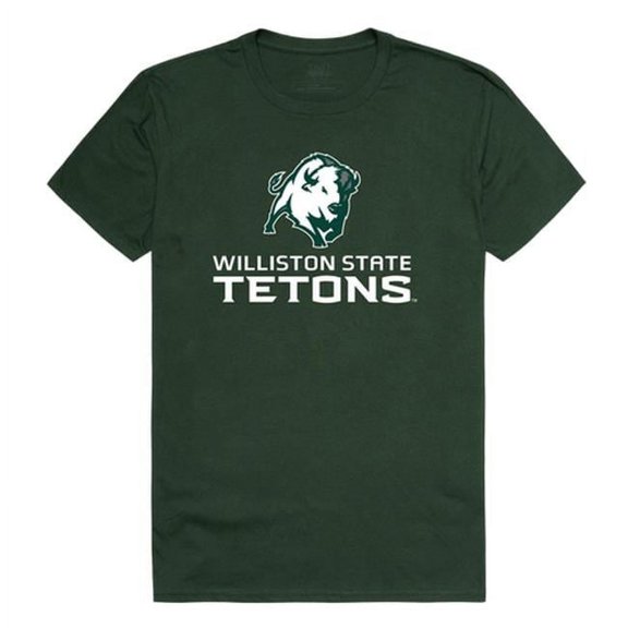 Williston State College Tetons the Freshmen T-Shirt, Forest Green - Small