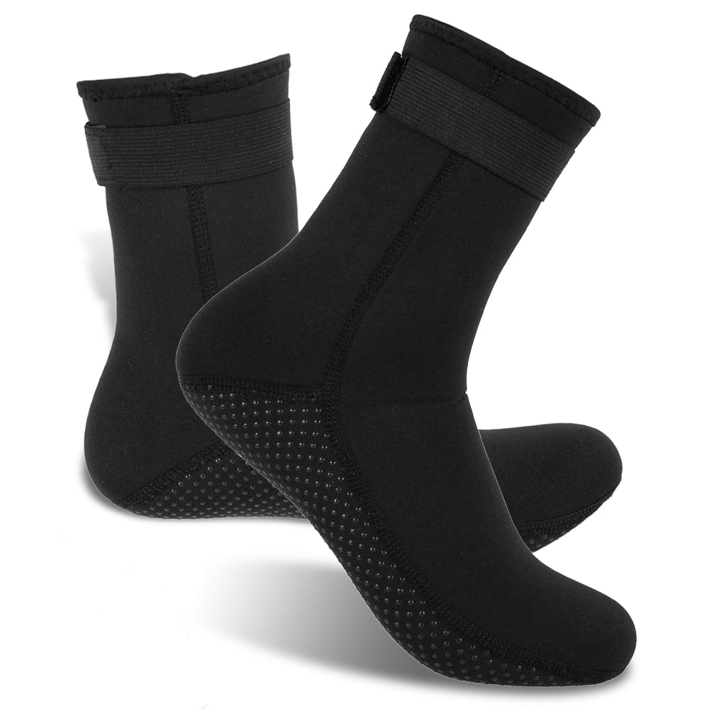 Wetsuit Socks, 3mm Neoprene Socks, Anti-slip Thermal Diving Socks Sports Water Socks For Diving Snorkeling Swimming Surfing