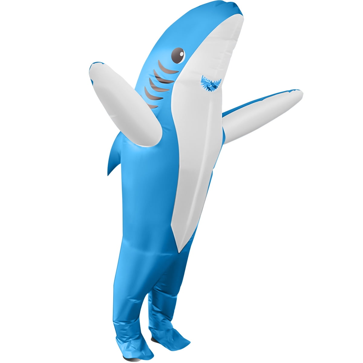 Willkey Inflatable Shark Costume Blow Up Costume Waterproof Cute Funny