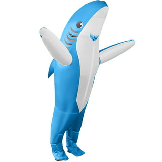 Adult Style Ferocious Shark Mascot Costume