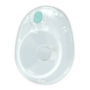 Willow 3.0 Pump Breast Pump Flanges, 2-Pack | Breast Shield & Nipple Visibility for Hands-Free Breast Feeding | Compatible with Willow Pump Milk Bags (Clear, 21mm)