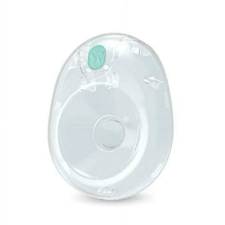 Willow 3.0 Pump Breast Pump Flanges, 2-Pack | Breast Shield & Nipple Visibility for Hands-Free Breast Feeding | Compatible with Willow Pump Milk Bags (Clear, 27mm)