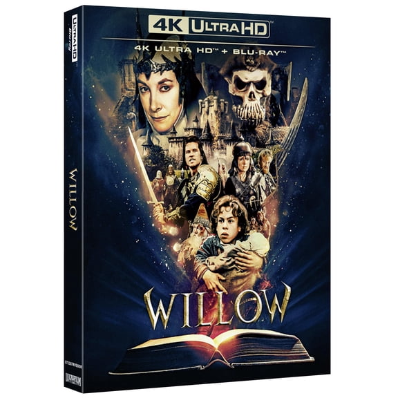 Willow - 4K (Bd 4K + Bd Hd) (4K Ultra HD) Val Kilmer Warwick Davis Jean Marsh Billy Barty