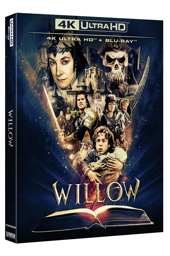 Willow - 4K (Bd 4K + Bd Hd) (4K Ultra HD) Val Kilmer Warwick Davis Jean Marsh Billy Barty