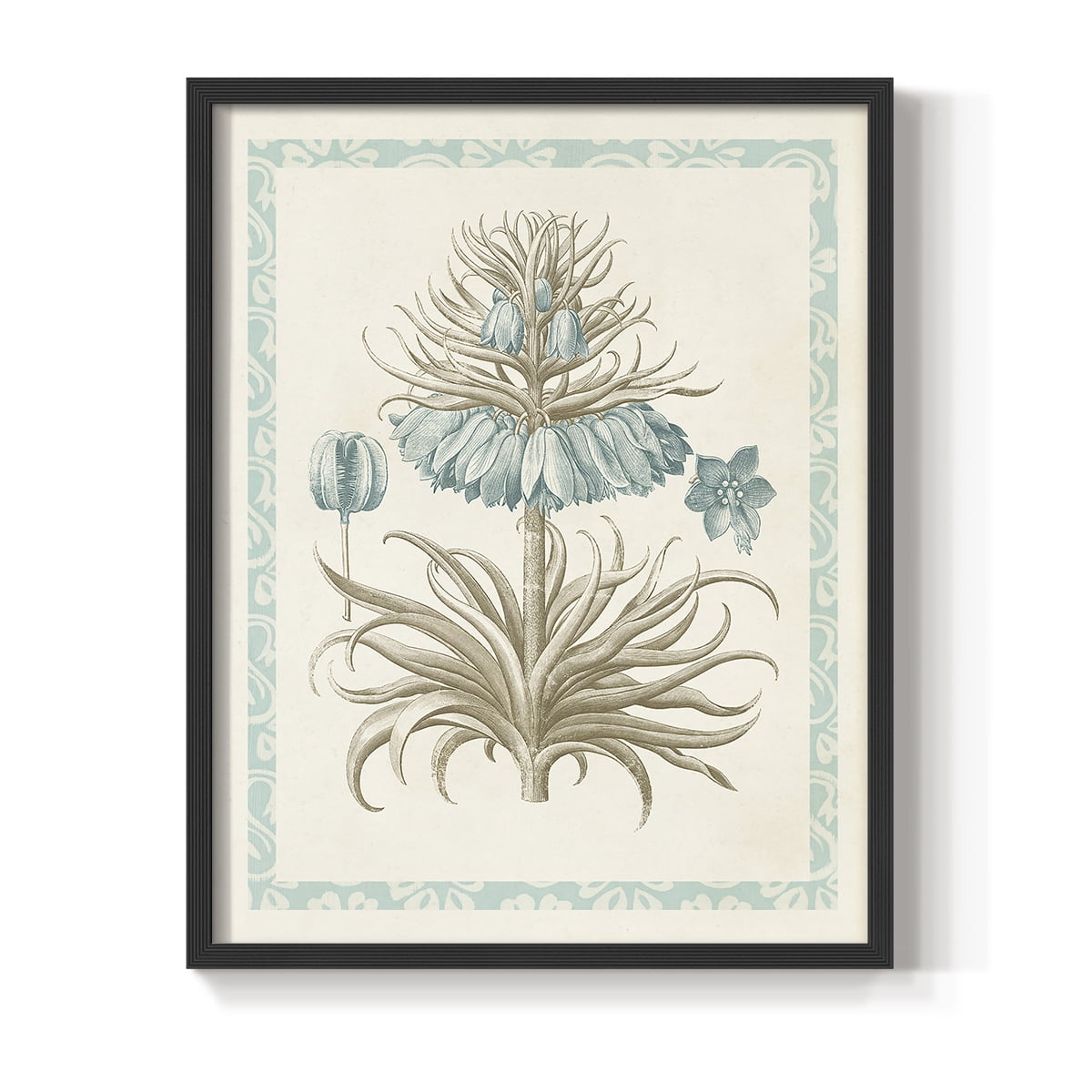 Willow Blue Besler II Framed Print - Solid Wood in Single Picture Frame Solid Wood 2 Framed Print