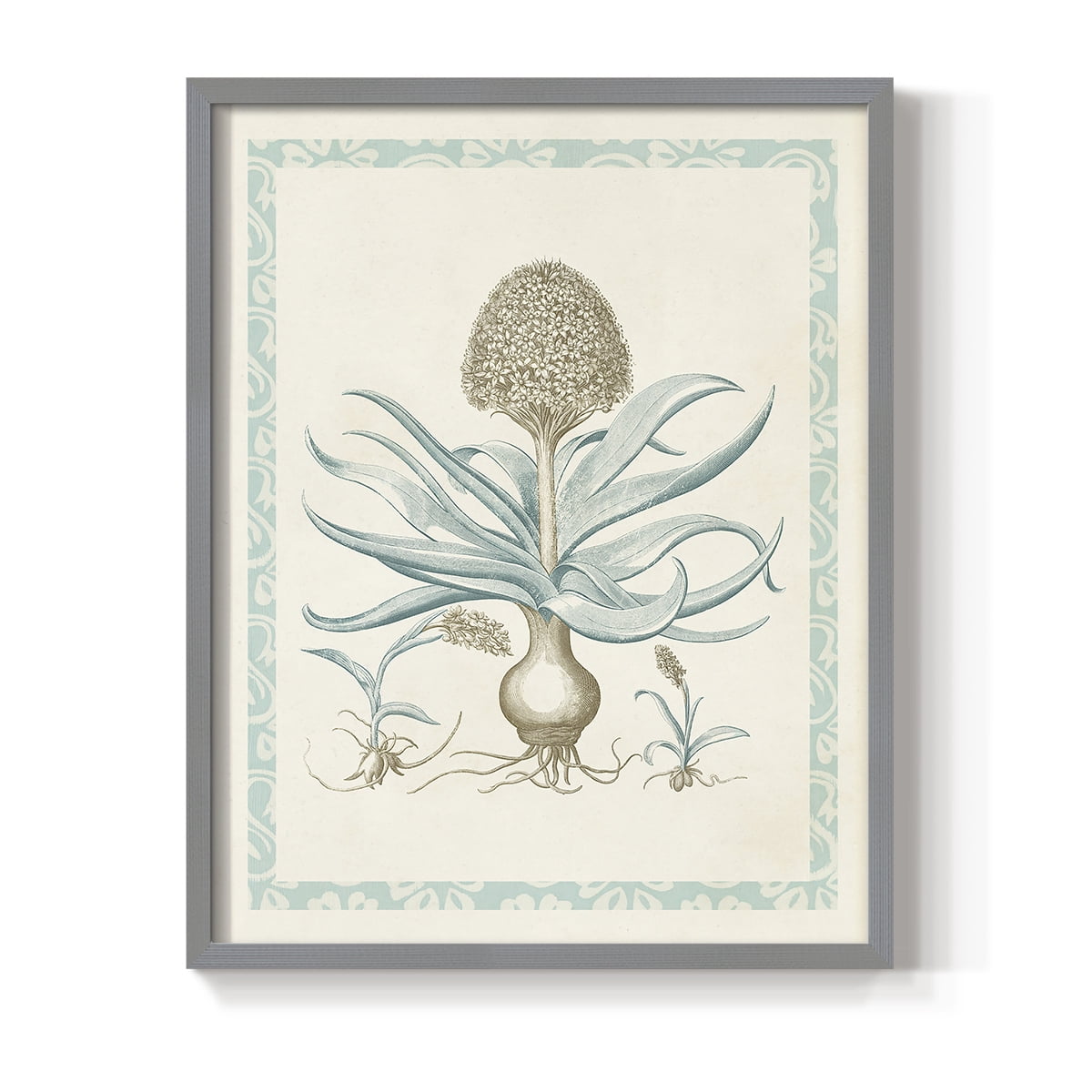 Willow Blue Besler IV Framed Print - Solid Wood in Single Picture Frame Solid Wood 2 Framed Print