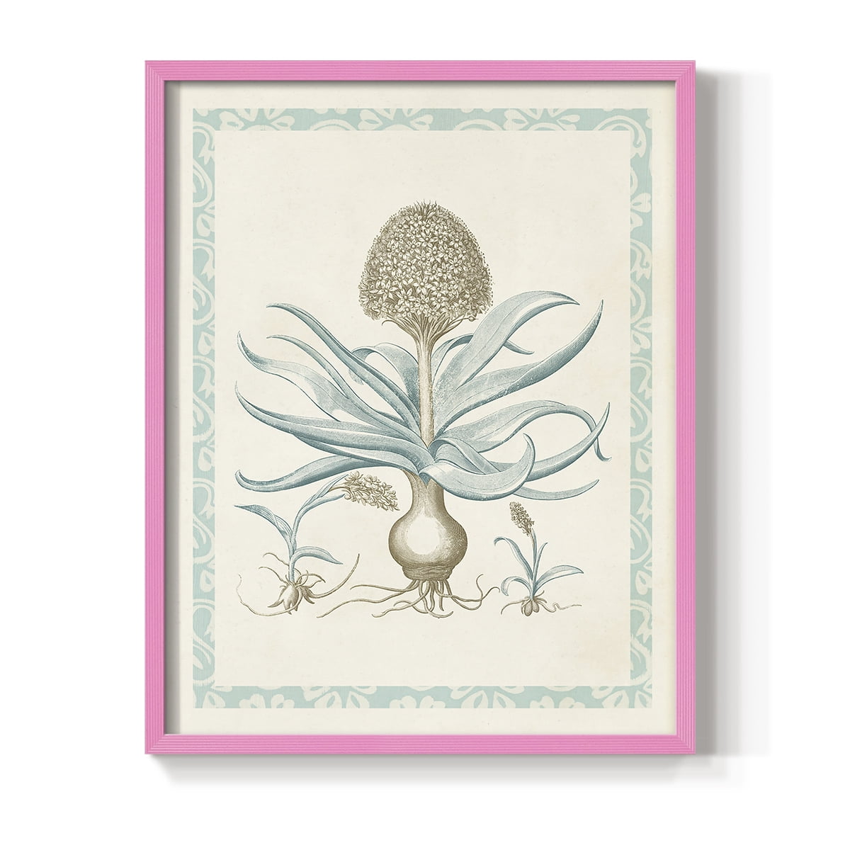 Willow Blue Besler IV Framed Print - Solid Wood in Single Picture Frame Solid Wood 2 Framed Print