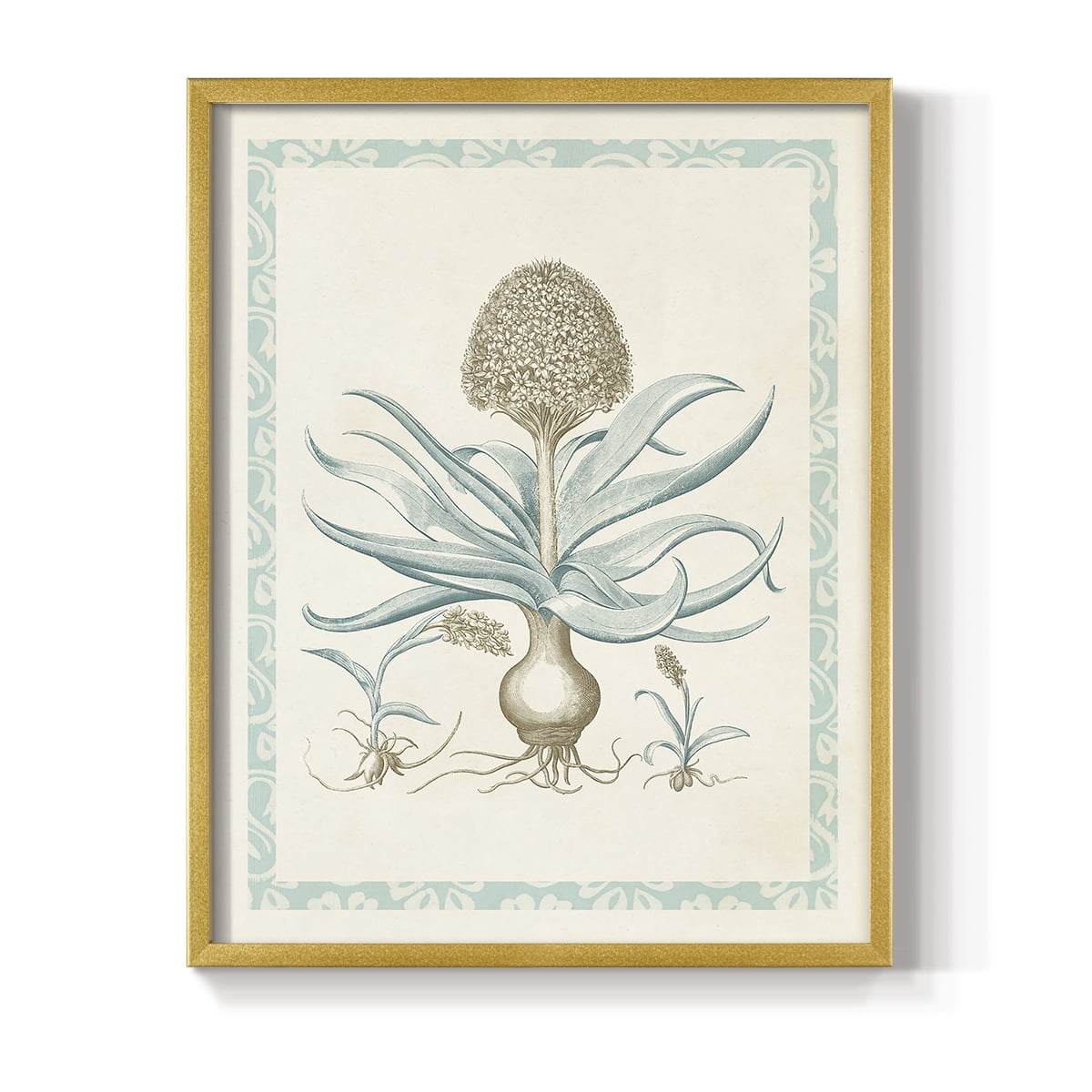 Willow Blue Besler IV Framed Print - Solid Wood in Single Picture Frame Solid Wood 2 Framed Print