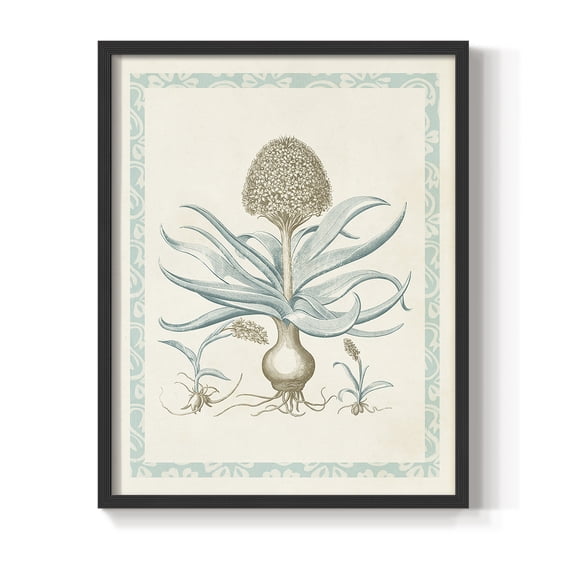 Willow Blue Besler IV Framed Print - Solid Wood in Single Picture Frame Solid Wood 2 Framed Print
