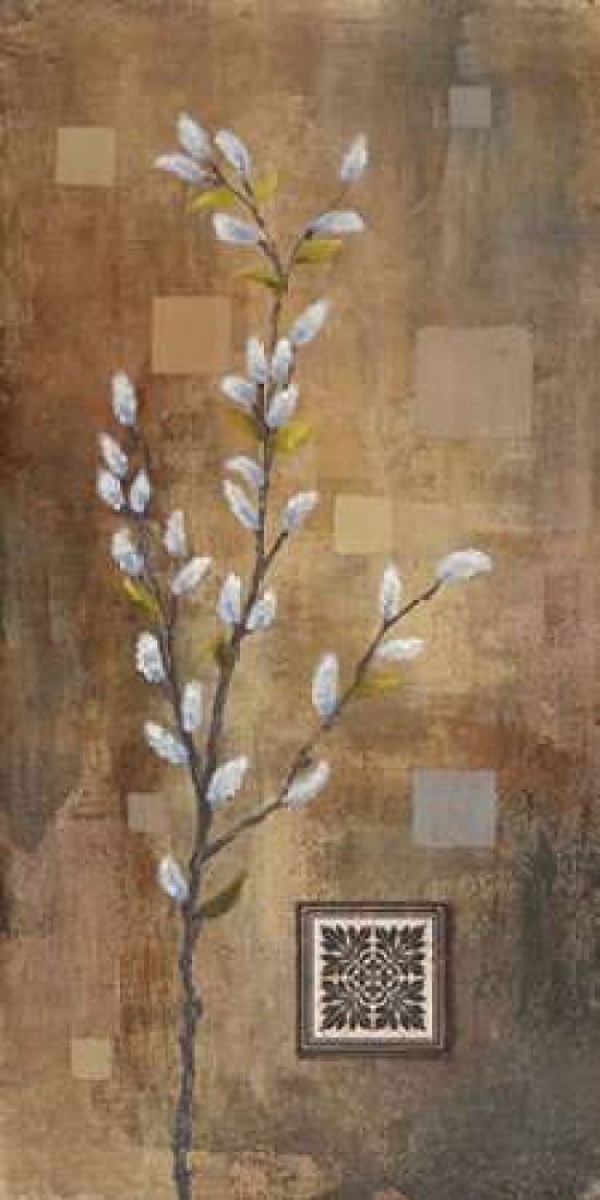 Willow Branch I Canvas Art - Michael Marcon (10 x 20)