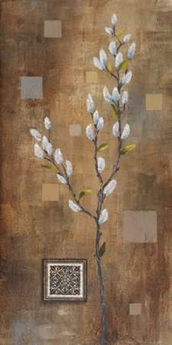 Willow Branch II Canvas Art - Michael Marcon (24 x 48)