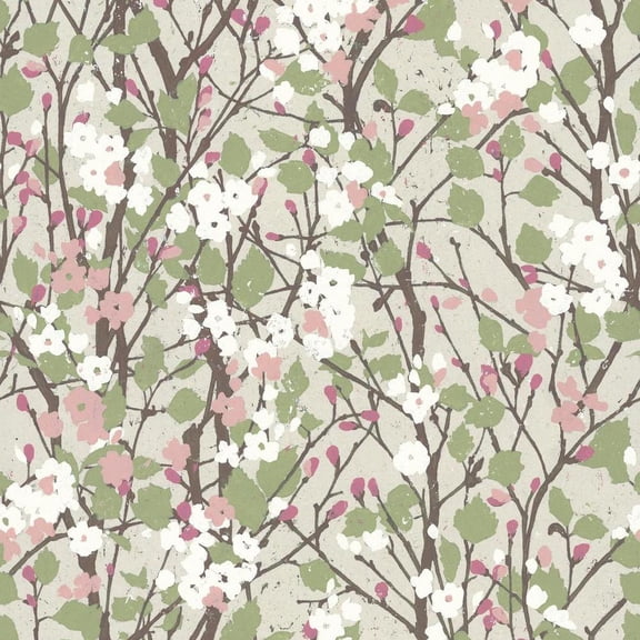 Willow Branch Peel and Stick Wallpaper