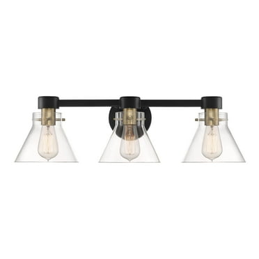 Willow Creek 3 Light Bath by Designers Fountain D204M-3B-MB in Black Finish