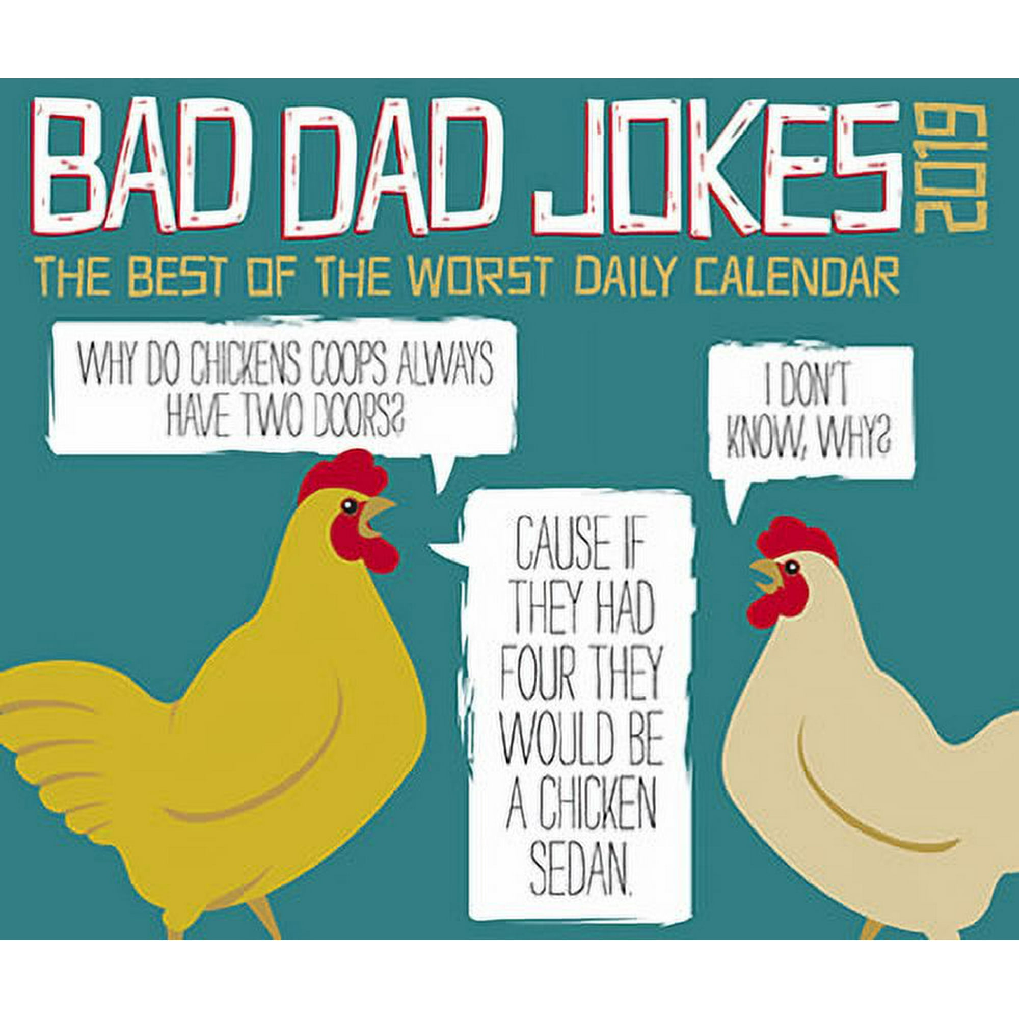 Bad Dad Jokes 2024 X Box Calendar (Daily) Buffalo Street, 42 OFF