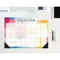 thumbnail image 1 of Willow Creek Press Abstract Art Academic July 2025 - June 2026 17" x 12" Small Monthly Deskpad Calendar, 1 of 3