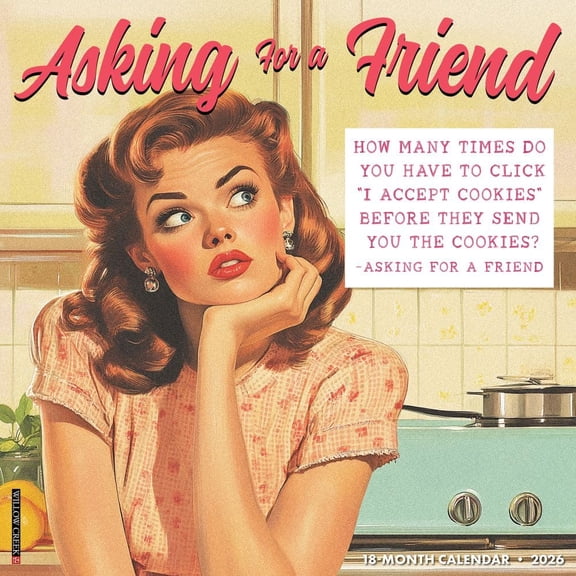 Willow Creek Press, Asking for a Friend 2026 Wall Calendar