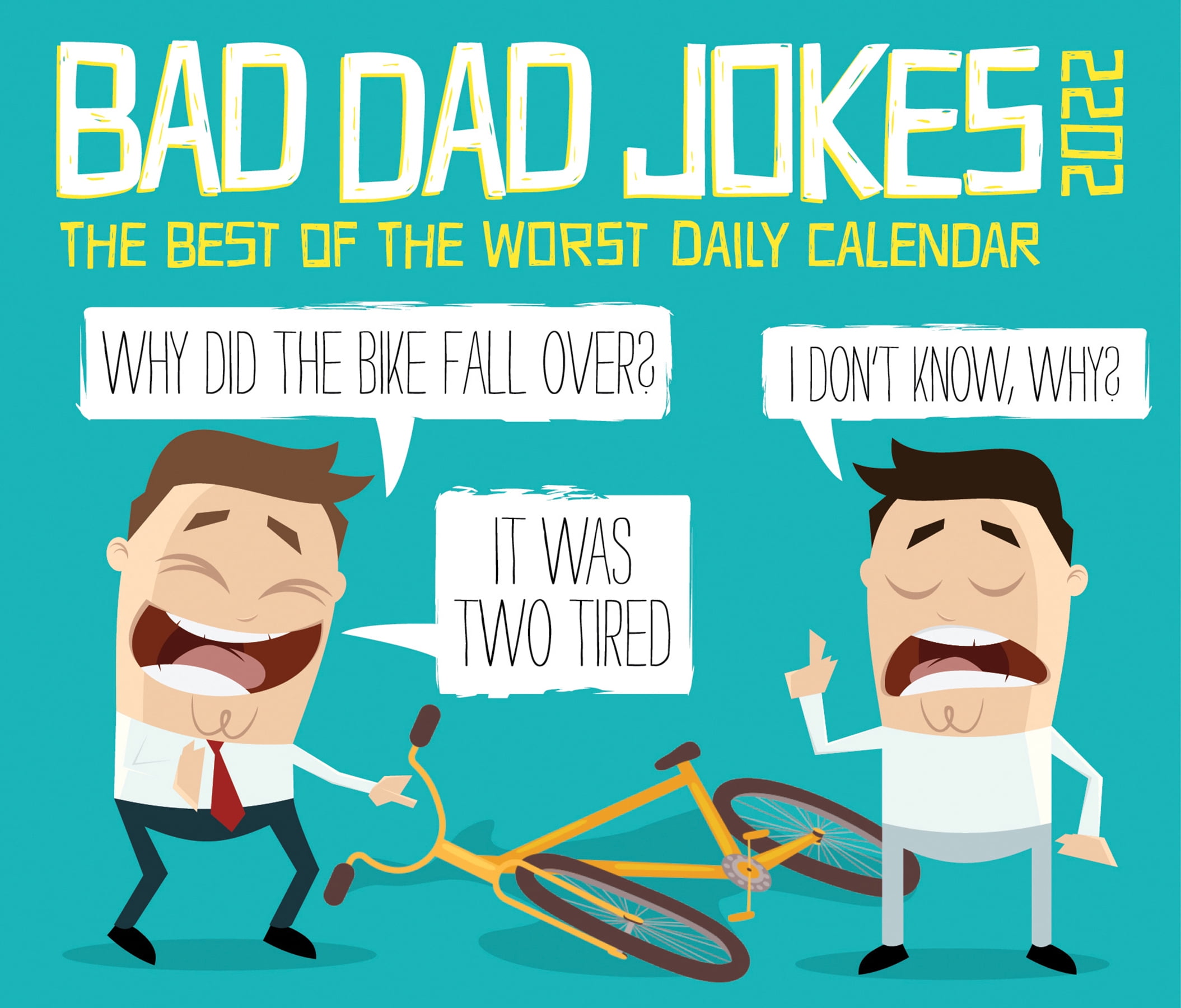 Willow Creek Press Bad Dad Jokes 2022 Box Calendar, Daily Humor Desktop -  Walmart.com