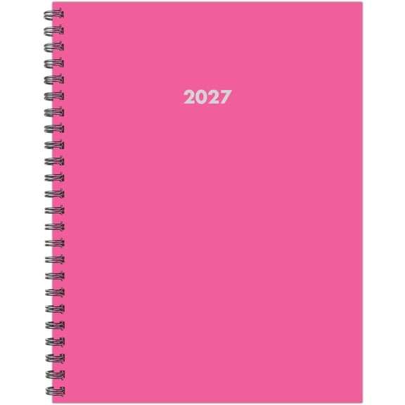 Willow Creek Press Basic Pink 2027 8.5" x11" Weekly Planner (No Retail Price) (67000)