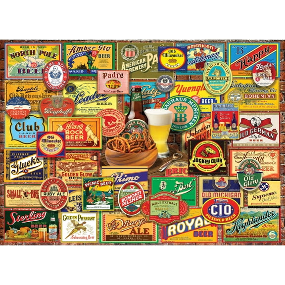 Beer Fest 1000-Piece Puzzle, (Hardcover)