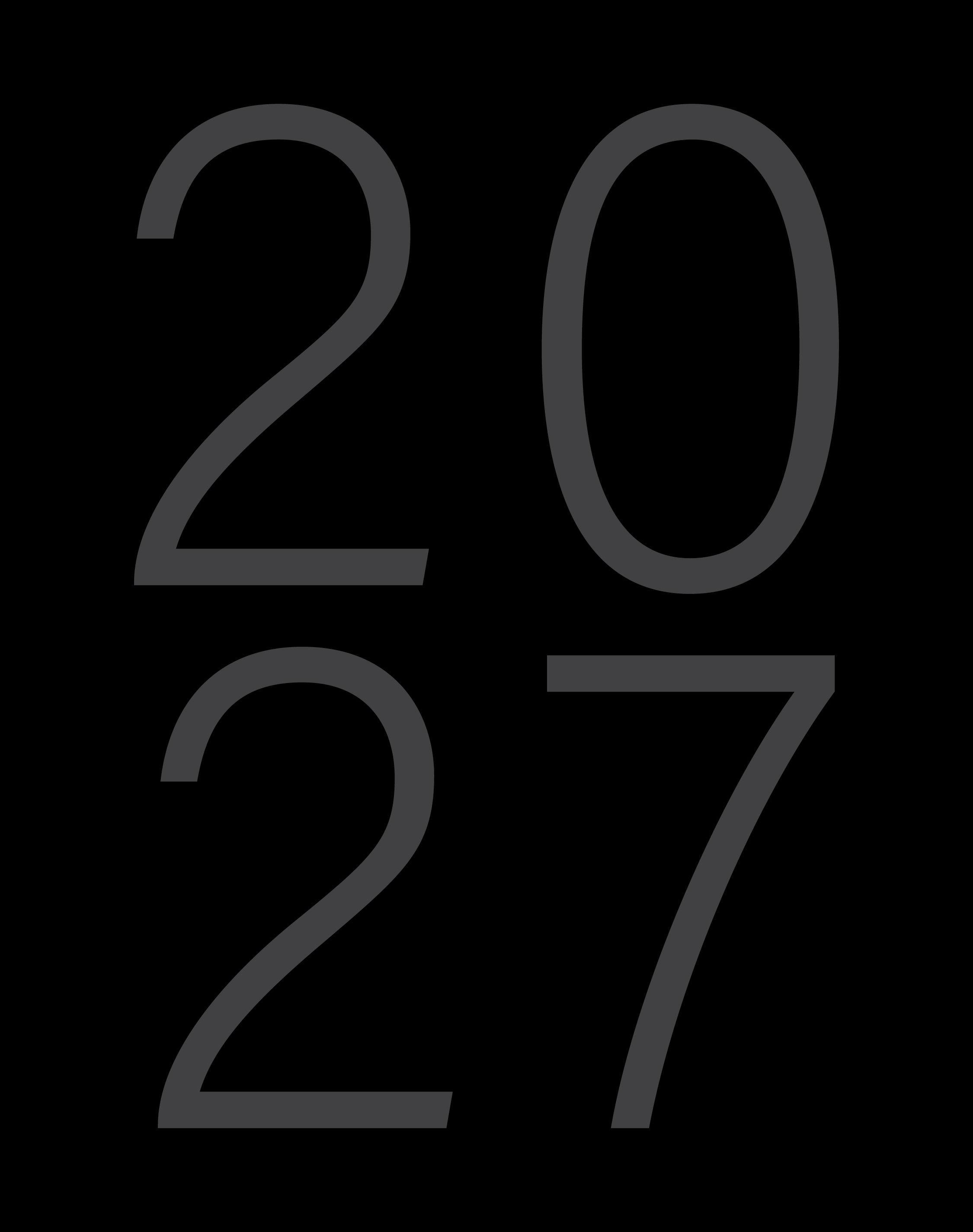 Willow Creek Press Black 2027 7.5" x 9.5" Booklet Monthly Planner (66379)