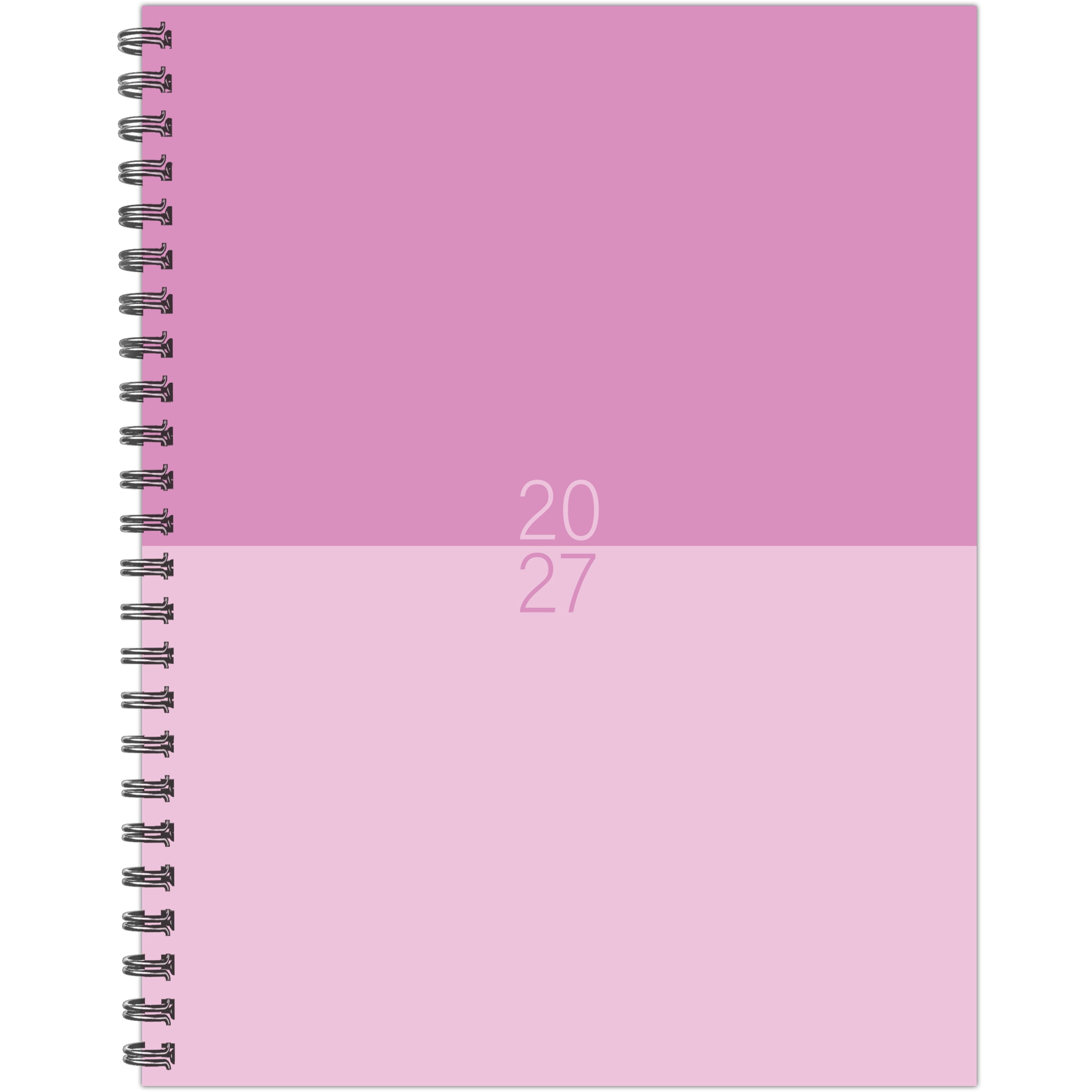 Willow Creek Press Blush Duotone 2027 8.5" x 11" Weekly Monthly Softcover Planner (65709)