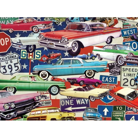 Willow Creek Press Classic Rides 500-Piece Puzzle
