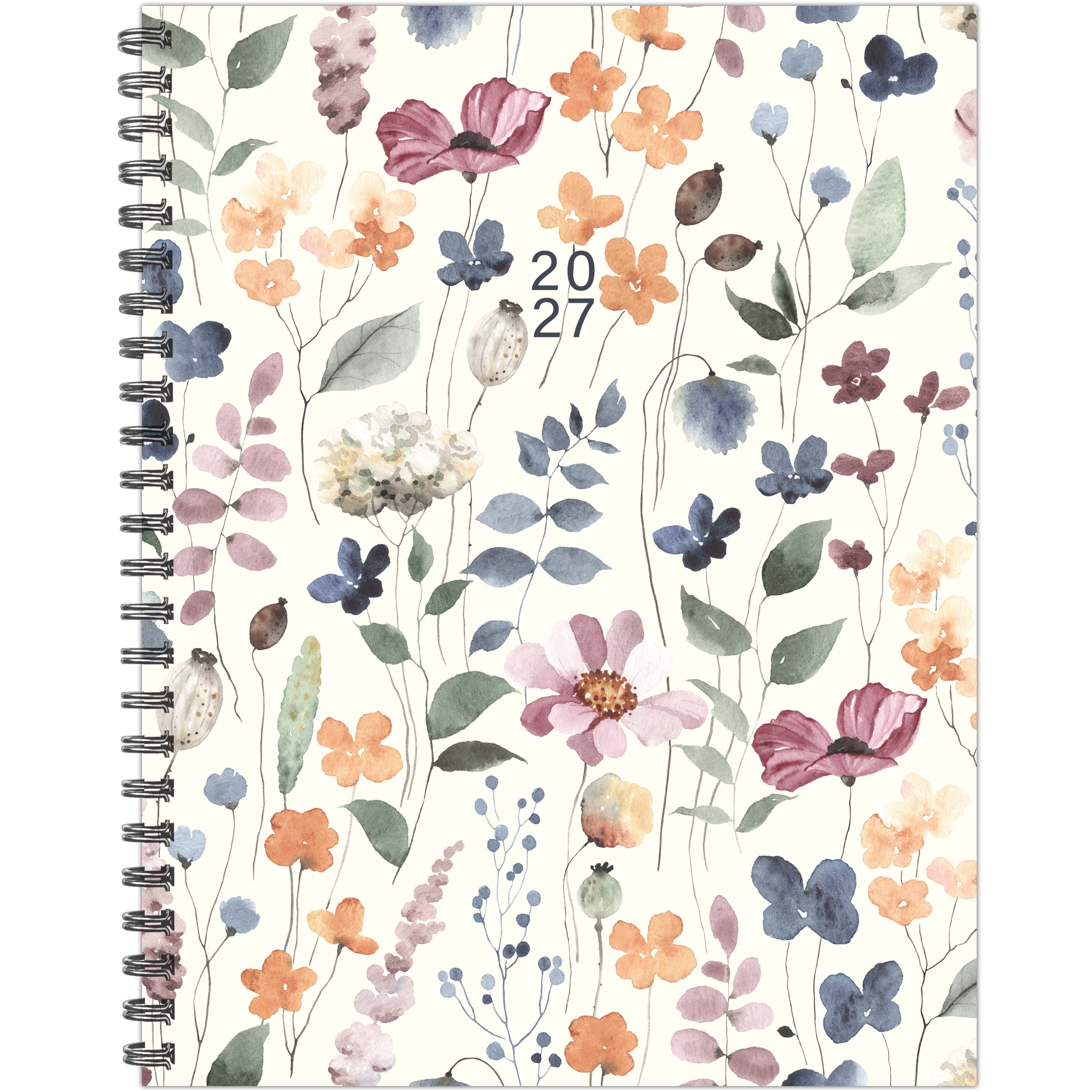 Willow Creek Press Garden Botanical 2027 8.5" x 11" Weekly Monthly Softcover Planner (66850)