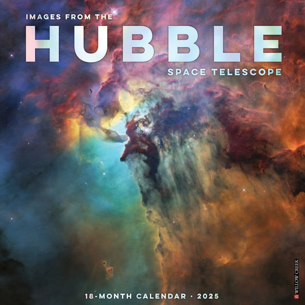 Willow Creek Press, Images from the Hubble Space Telescope 2025 Wall Calendar