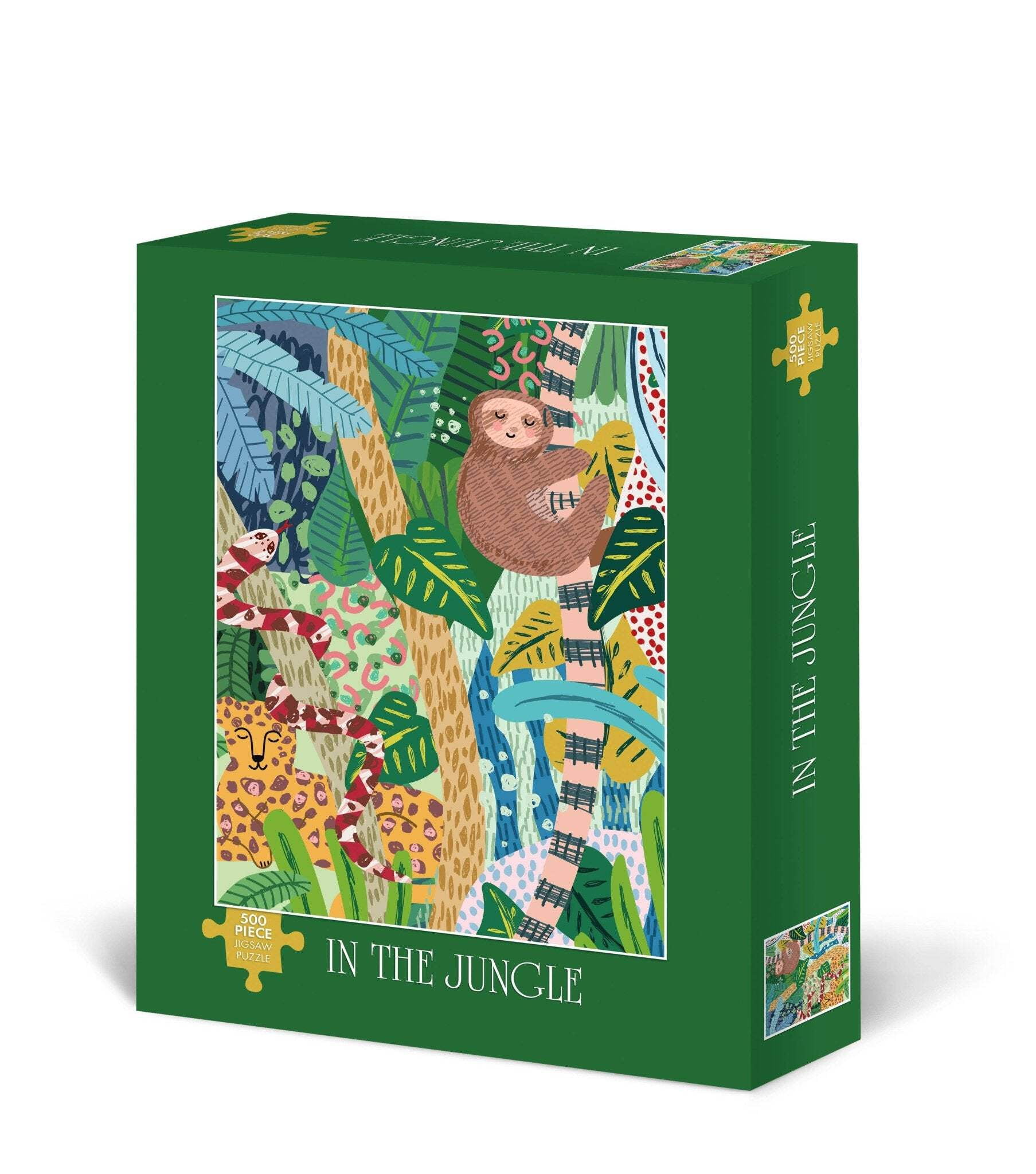 Willow Creek Press In The Jungle 500-Piece Puzzle