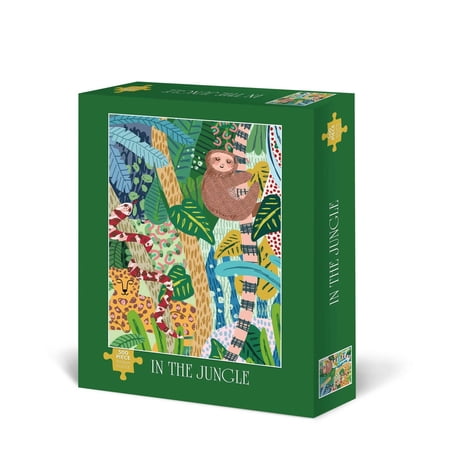 Willow Creek Press In The Jungle 500-Piece Puzzle